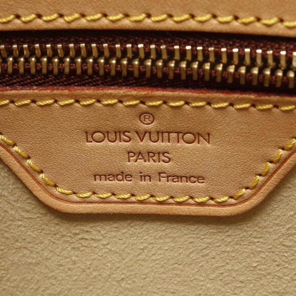 LOUIS VUITTON Authentic Brown Monogram Leather Looping GM Shoulder Bag - Picture 4 of 12